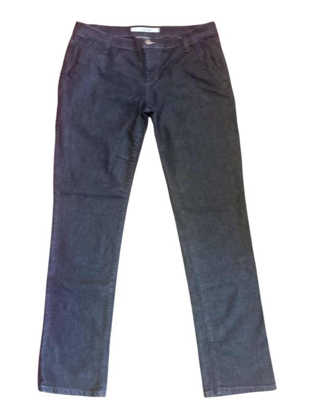 Joe's Jeans Womens Dark Wash Straight Stretch Black Denim Pants‎ Black 32 x 33